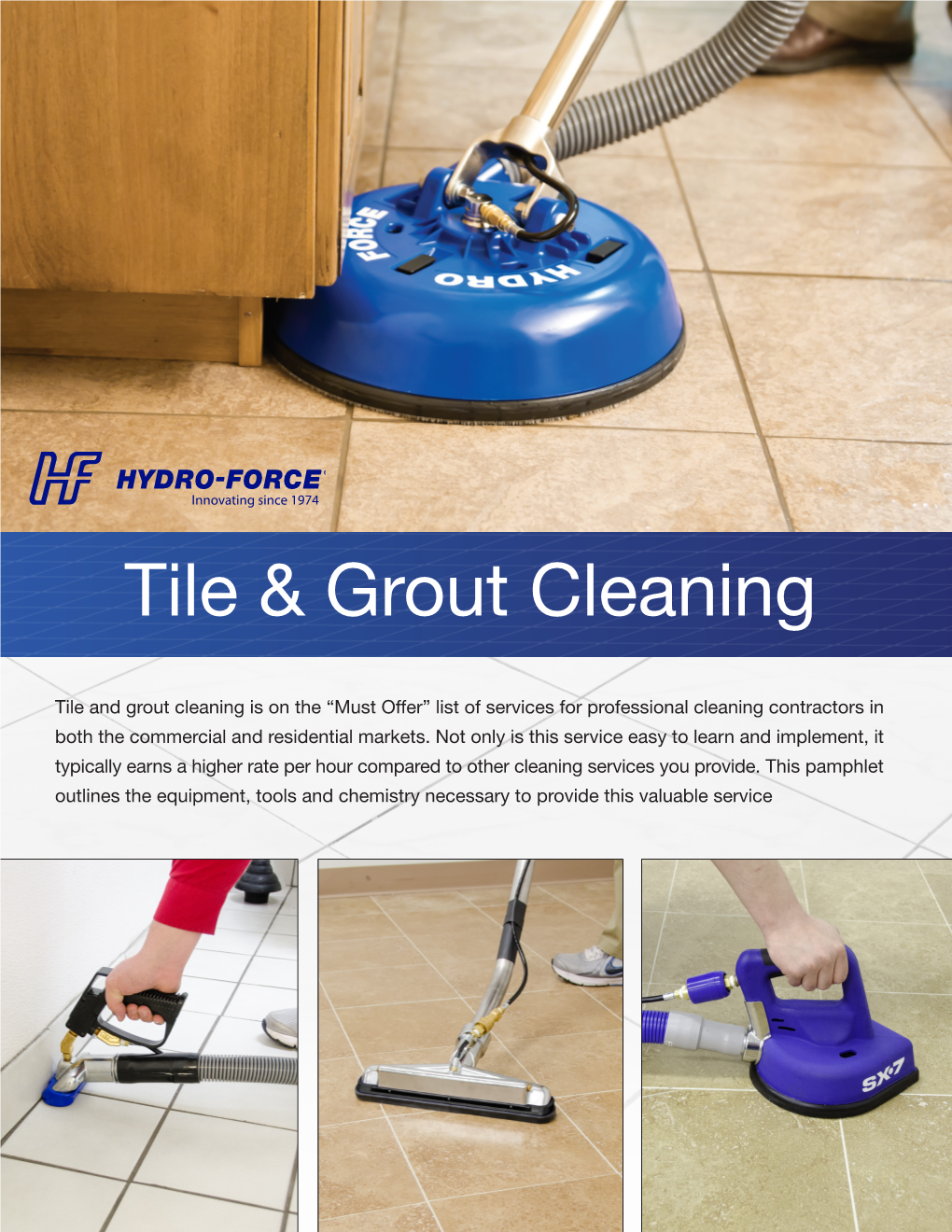 Tile & Grout Cleaning Brochure