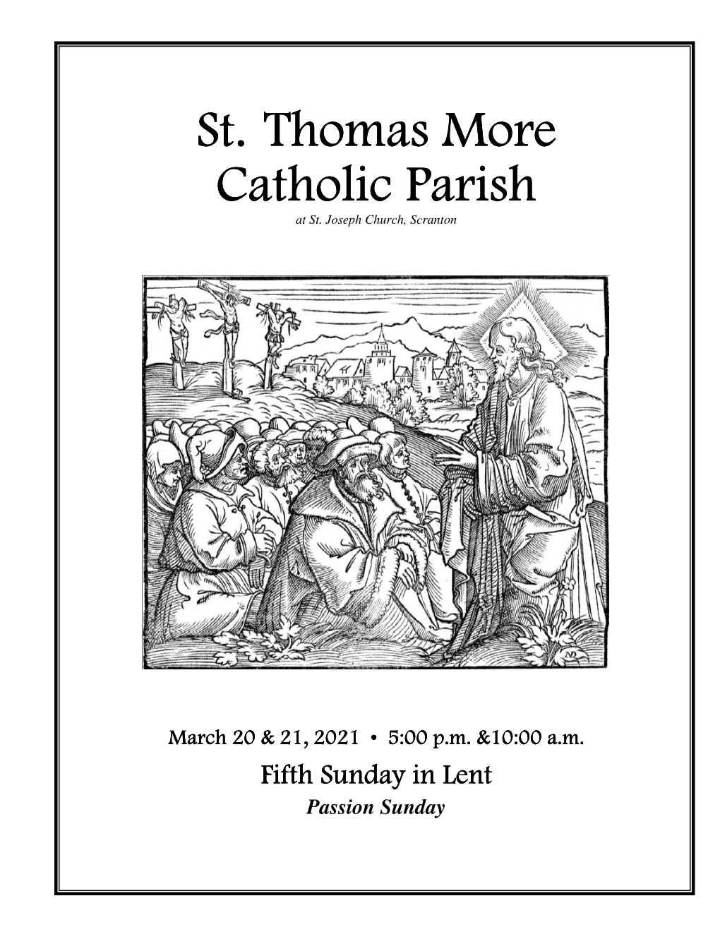 St. Thomas More Thomas More Catholic Parish Catholic Parish