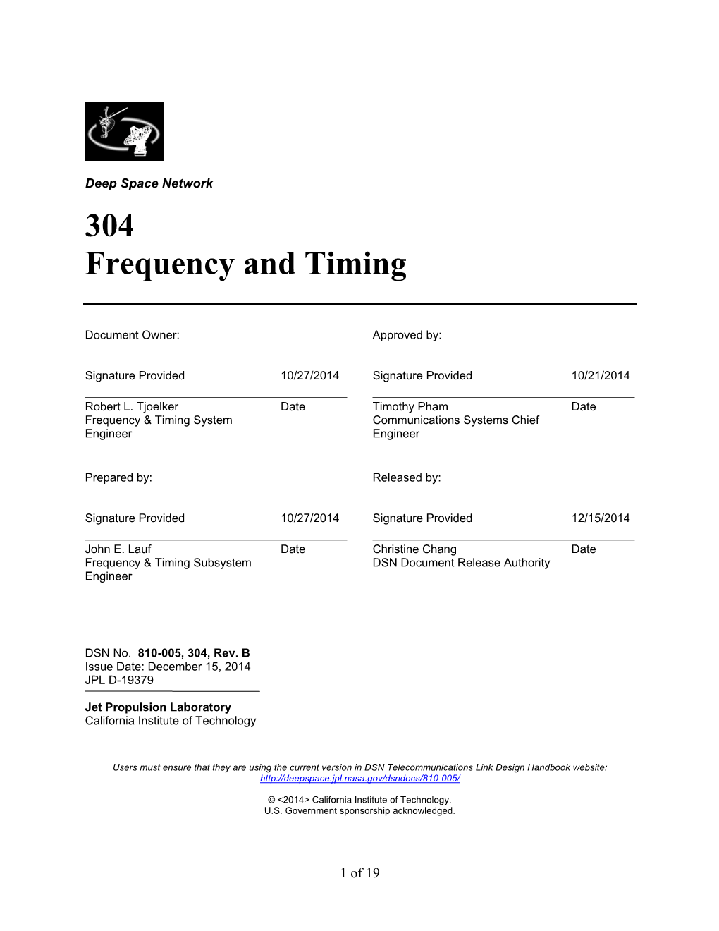 304 Frequency and Timing