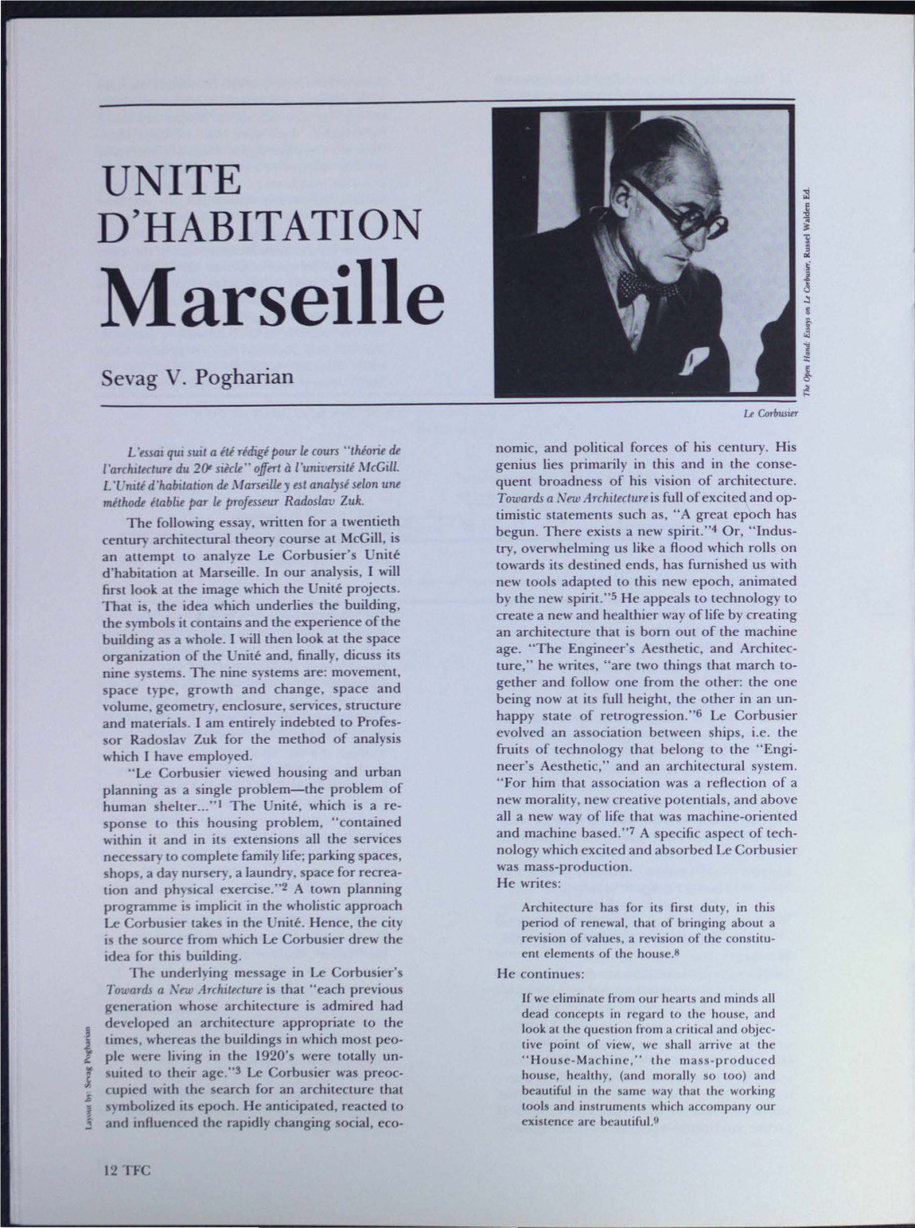 Marseille J 'I ~ Sevag V