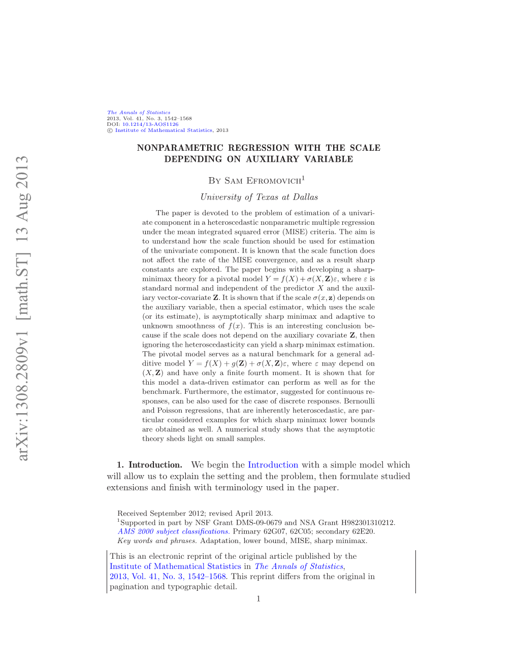 Nonparametric Regression with the Scale Depending on Auxiliary Variable.” DOI:10.1214/13-AOS1126SUPP