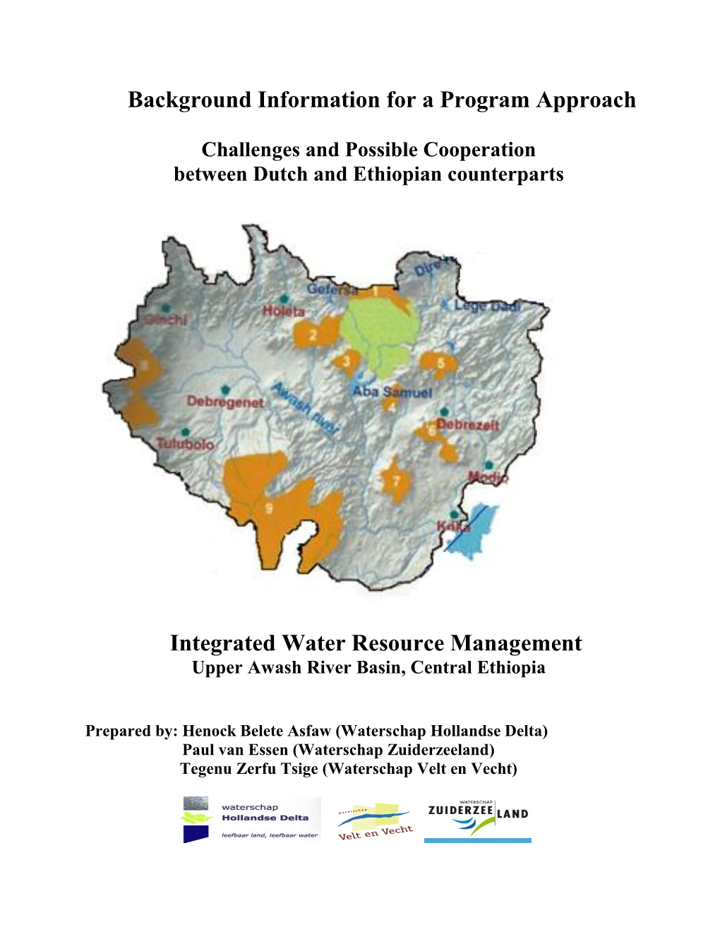 Upper Awash River Basin, Central Ethiopia