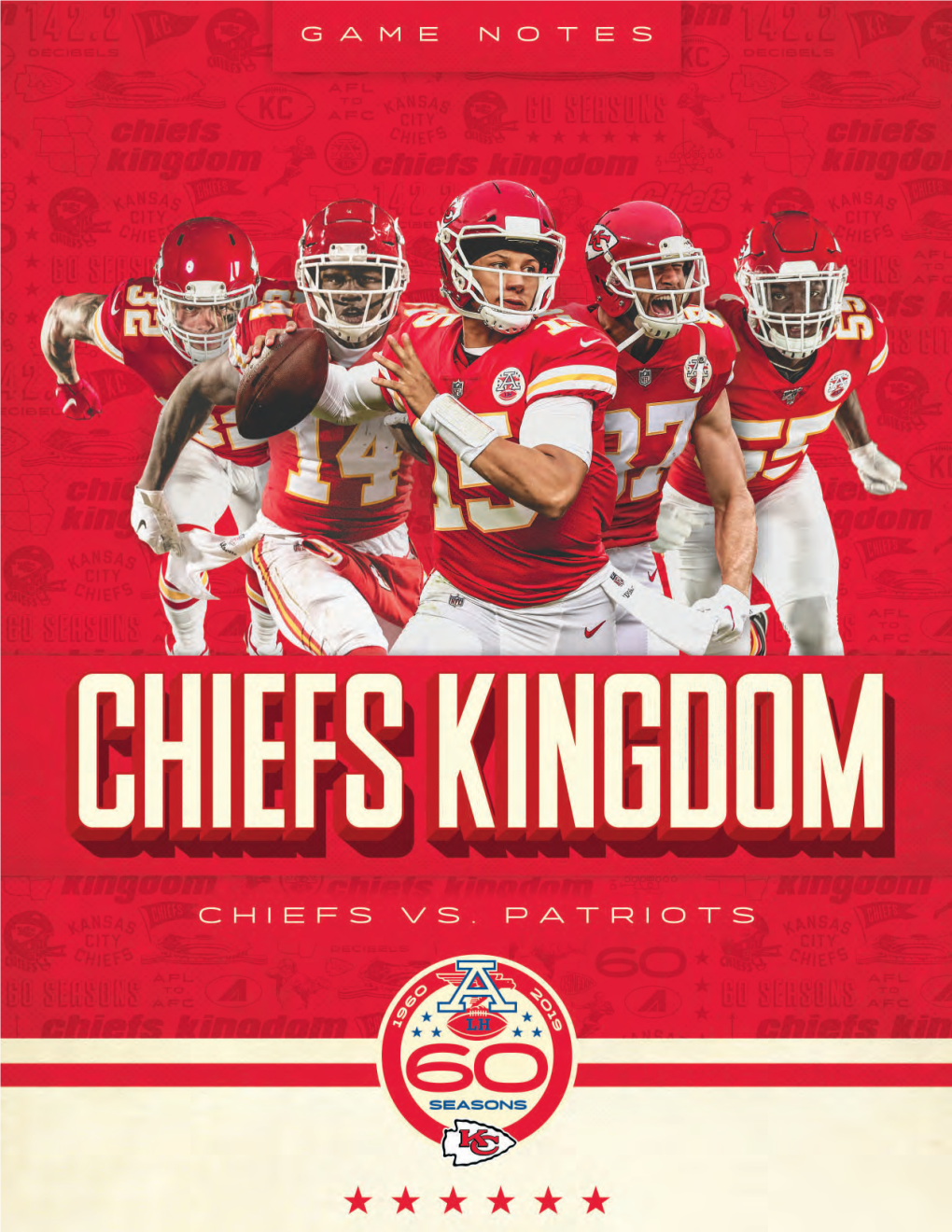 Chiefs at Patriots (Foxborough) - 3:25 P.M