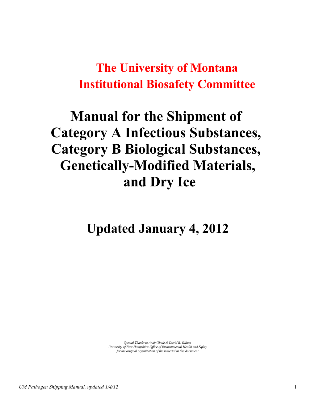 The University of Montana-Missoula