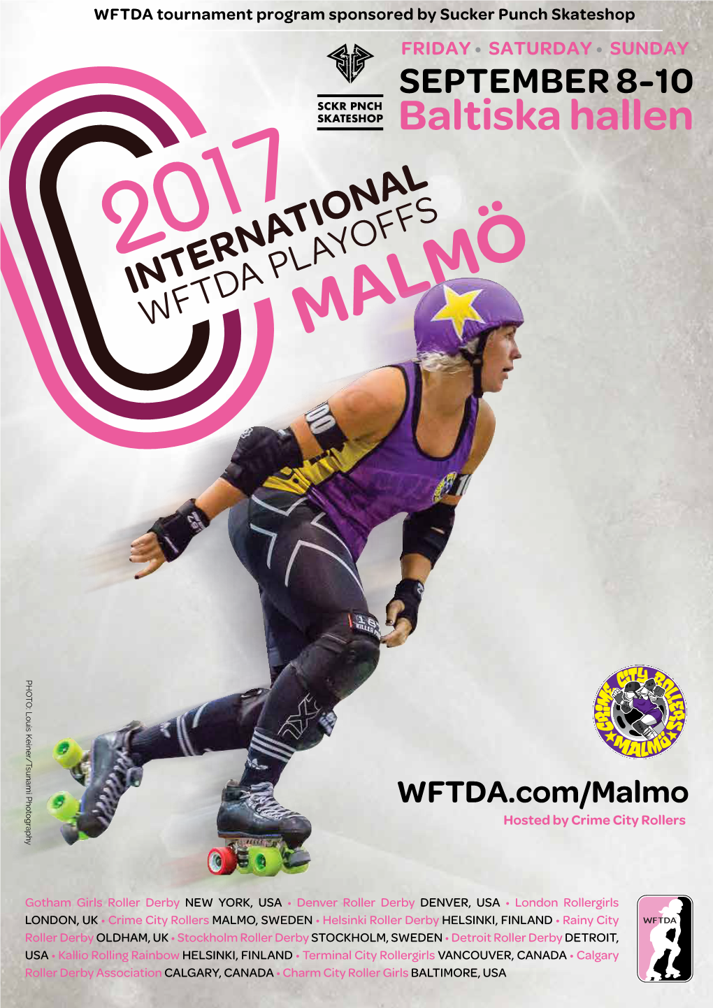 2017 International WFTDA Playoffs: Malmö