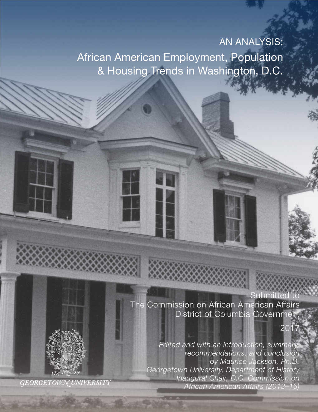 African American Employment, Population & Housing Trends In
