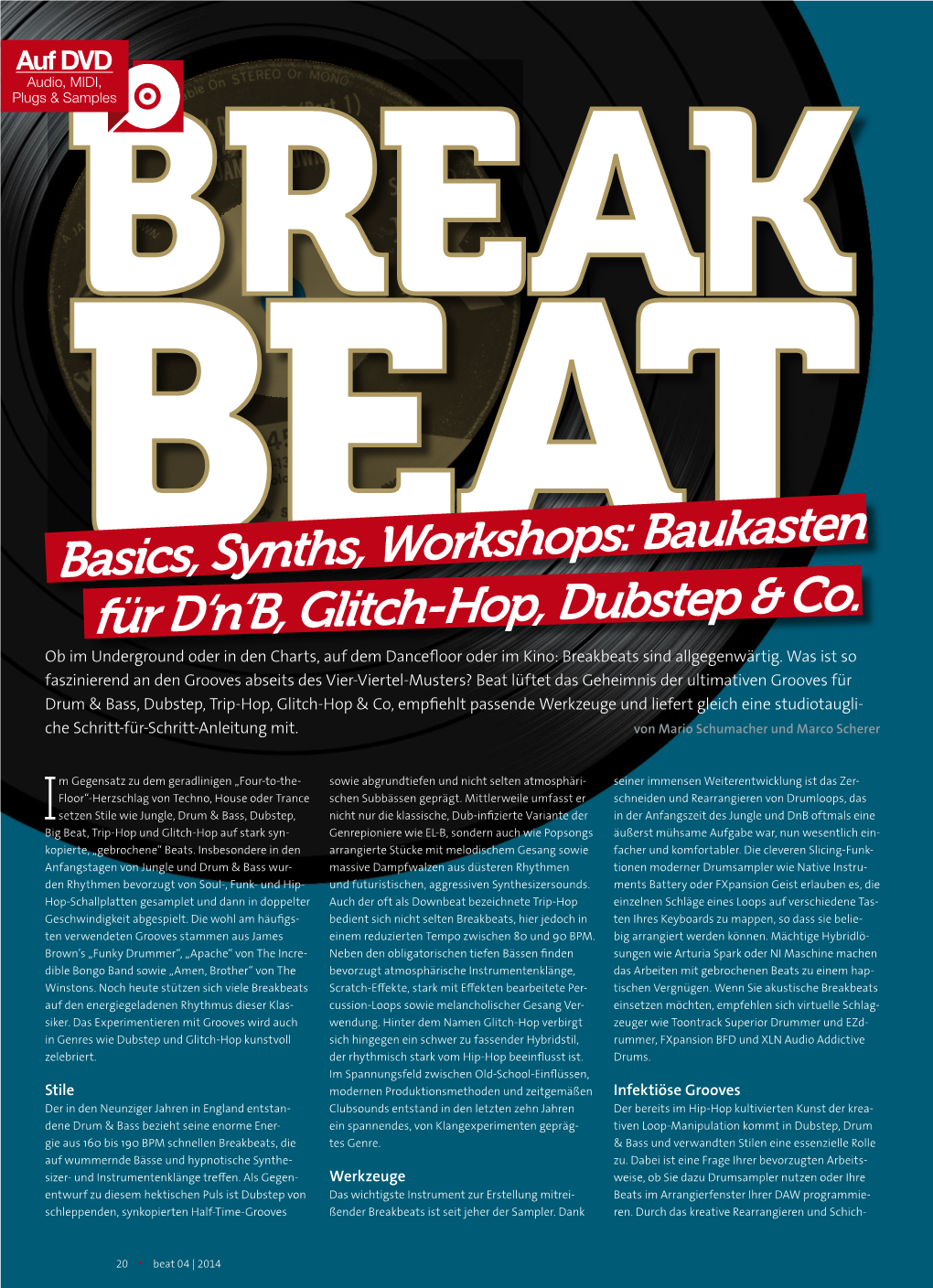 Baukasten Für D'n'b, Glitch-Hop, Dubstep &