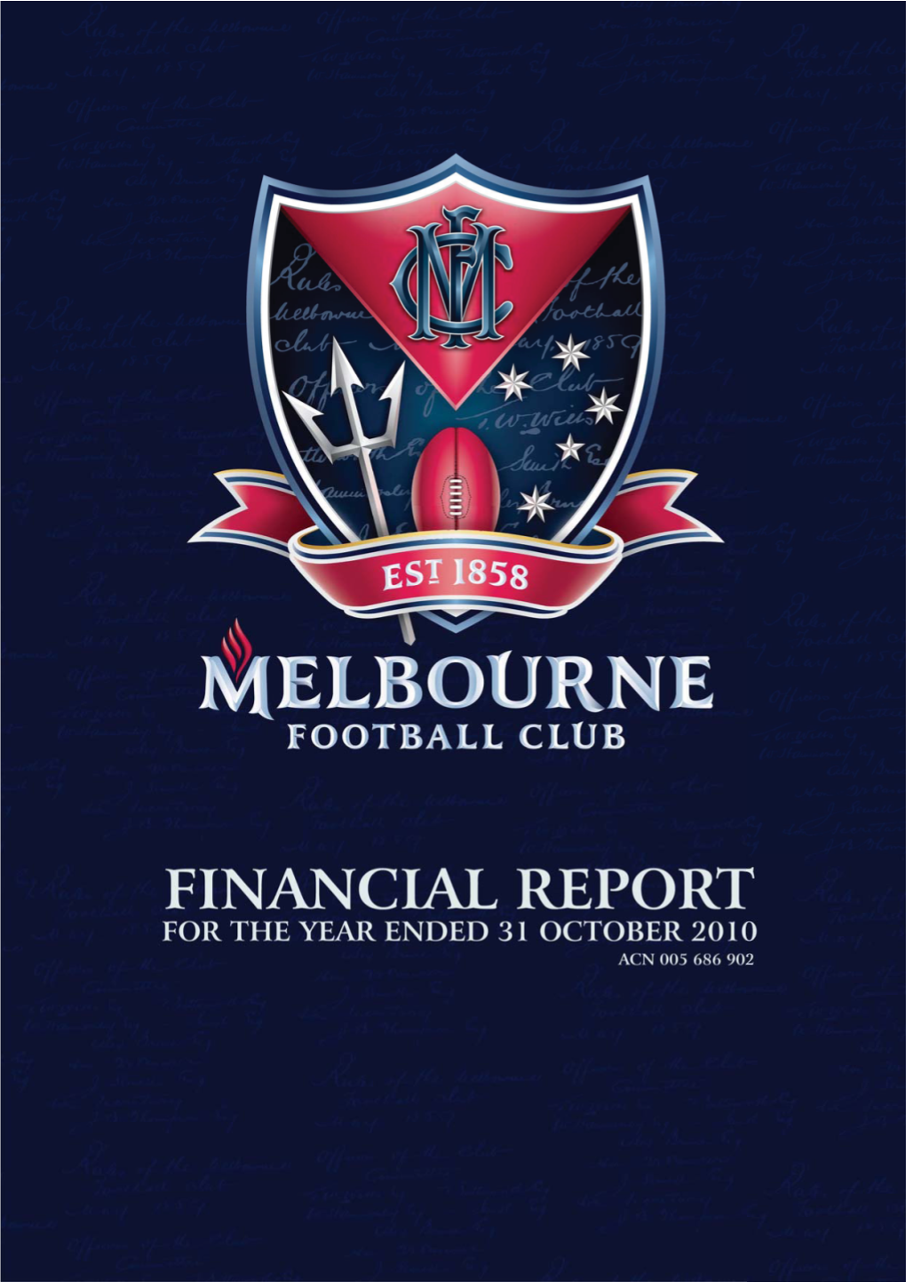 Melbourne 2010 Annual Report.Pdf