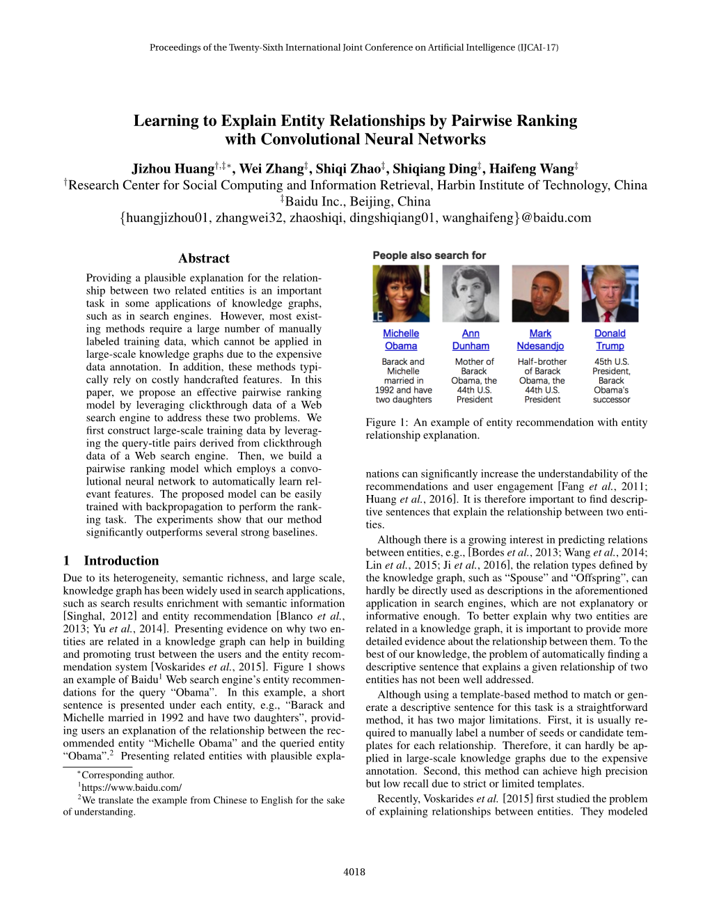 Learning to Explain Entity Relationships by Pairwise Ranking with Convolutional Neural Networks