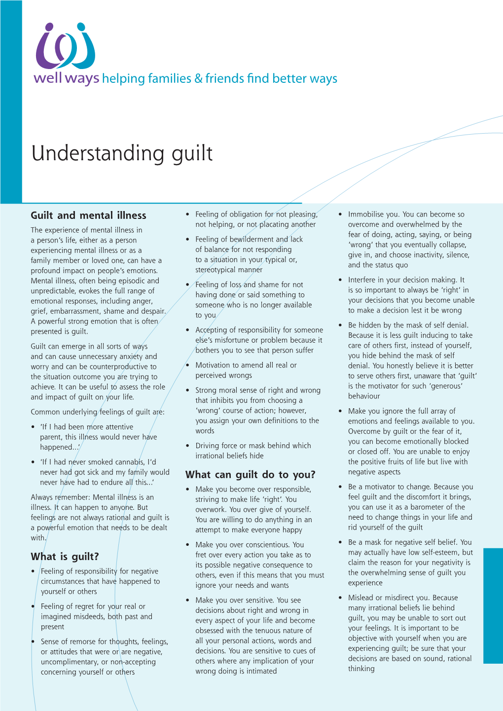 Understanding Guilt