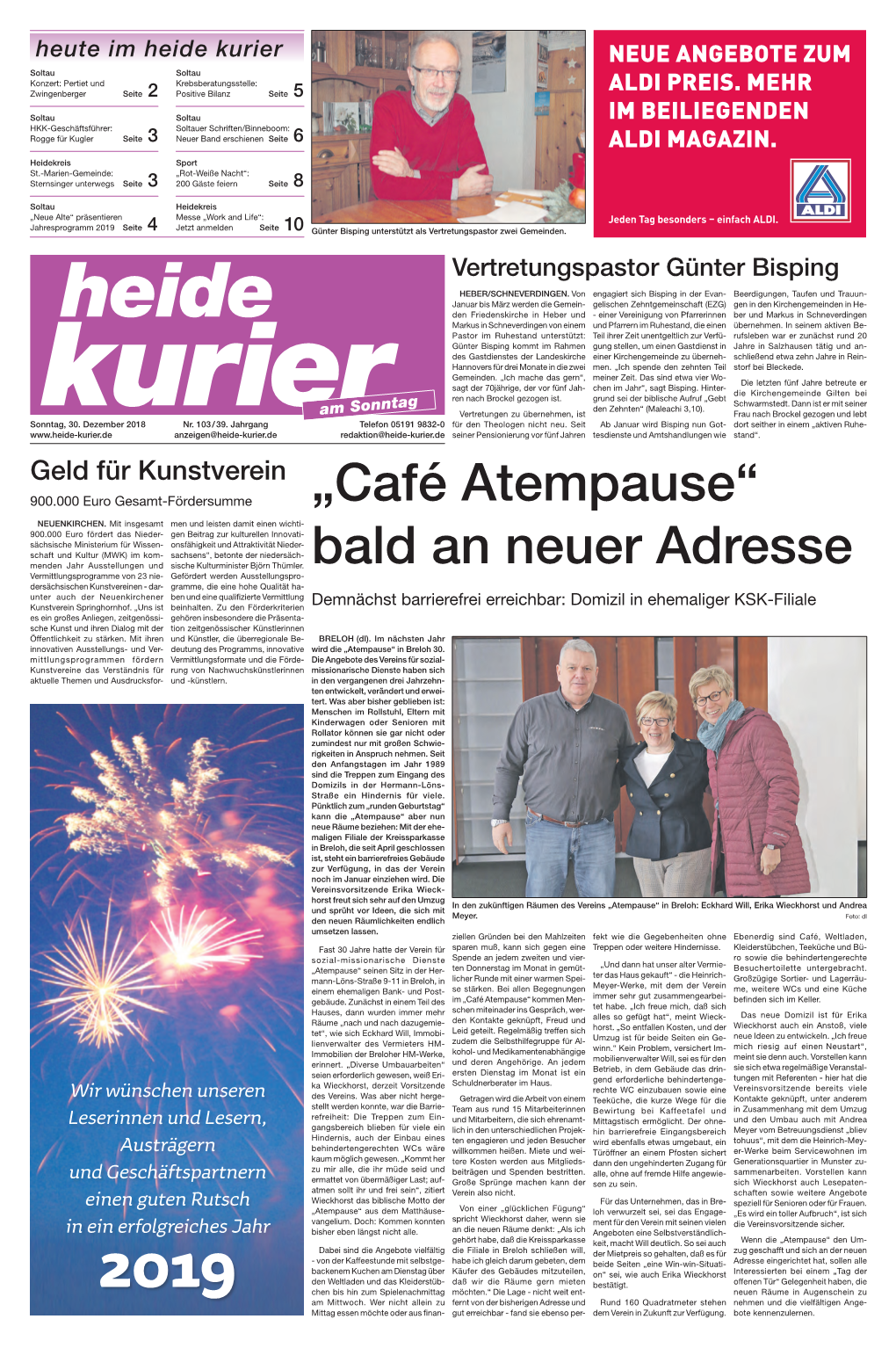 „Café Atempause“ Bald an Neuer Adresse