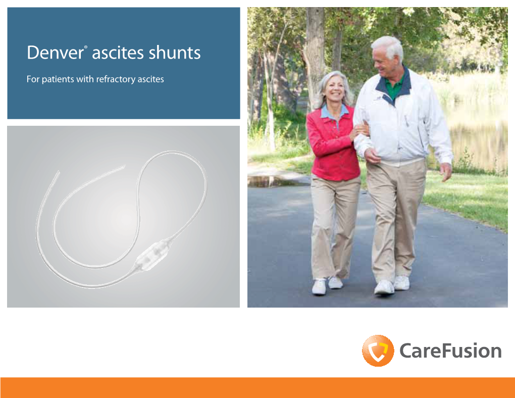 Denver™ Ascites Shunts Brochure