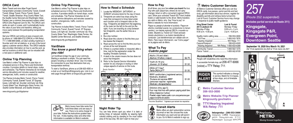 PDF Timetable