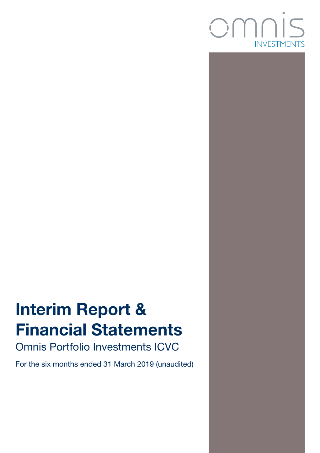 Interim Report & Financial Statements