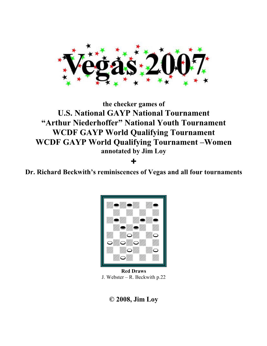 U.S. National GAYP National Tournament “Arthur Niederhoffer