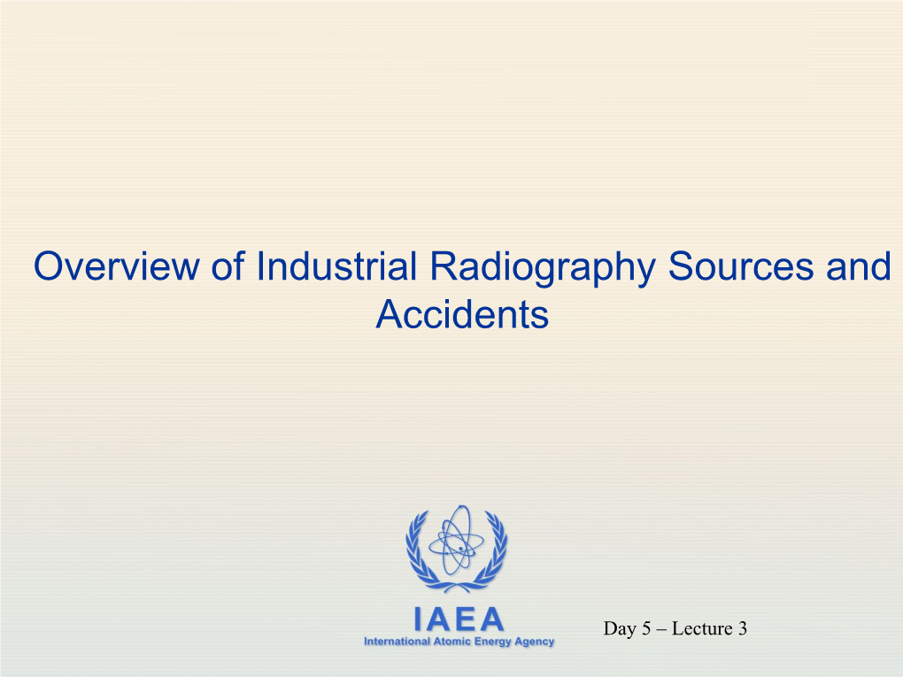 What Is Industrial Radiography?