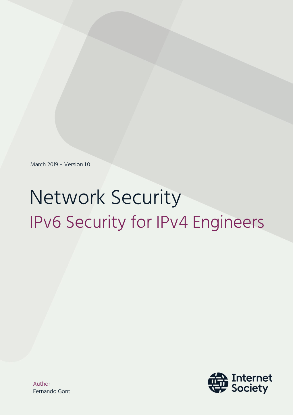 Ipv6 Security for Ipv4 Engineers