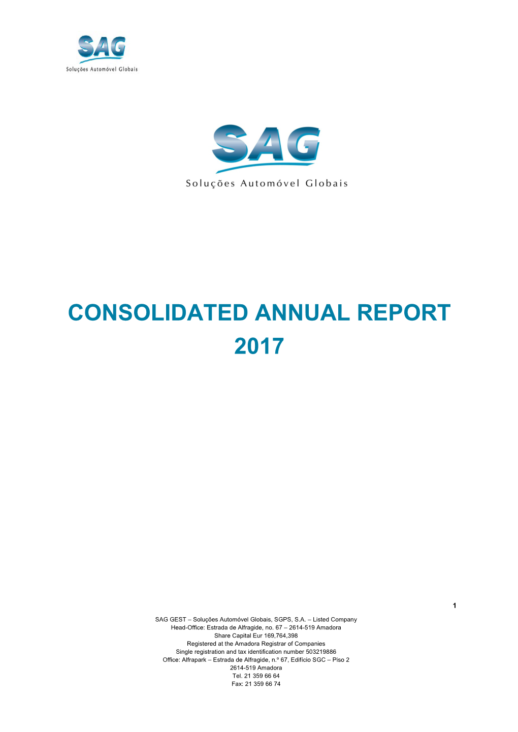 Consolidated Annual Report 2017