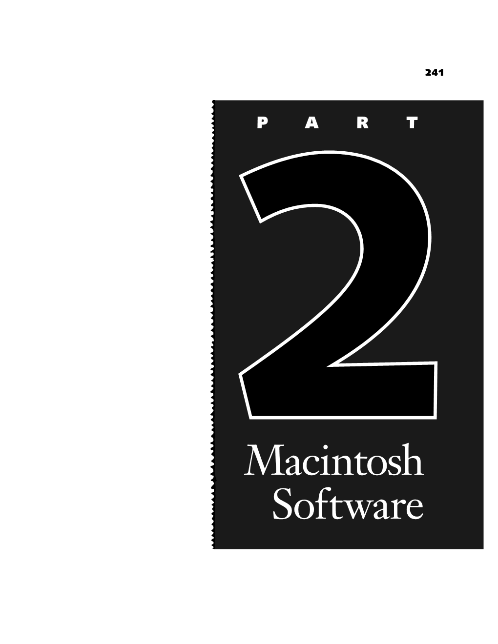 Macintosh Software 242