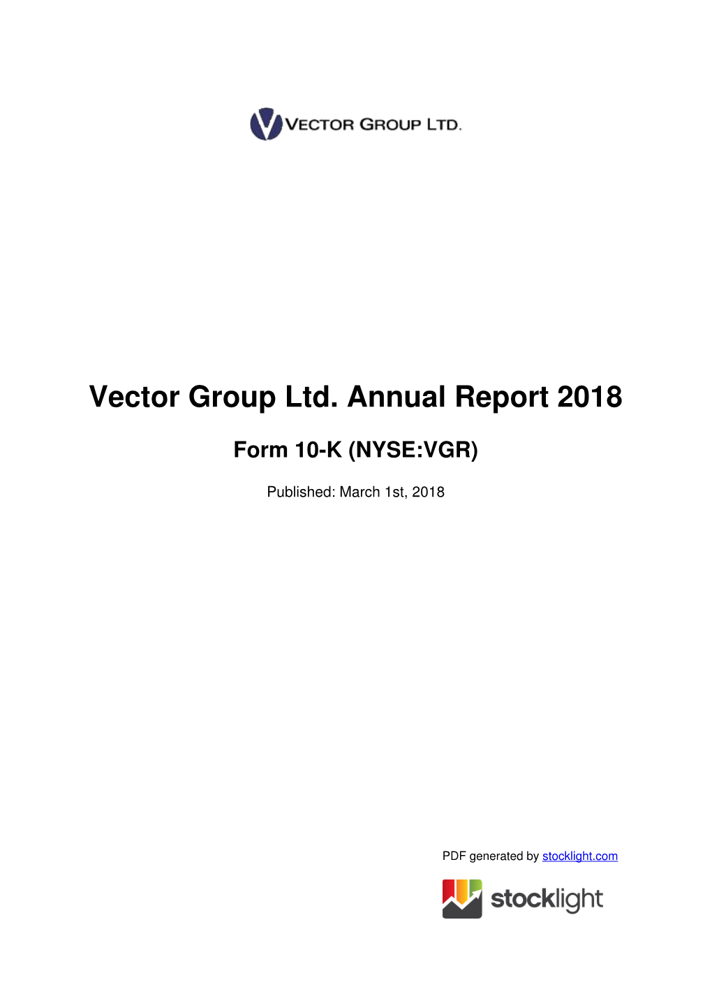 Vector Group Ltd