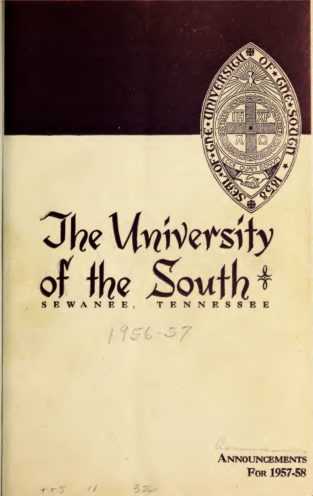 College of Arts and Sciences Catalog and Announcements, 1955-1959