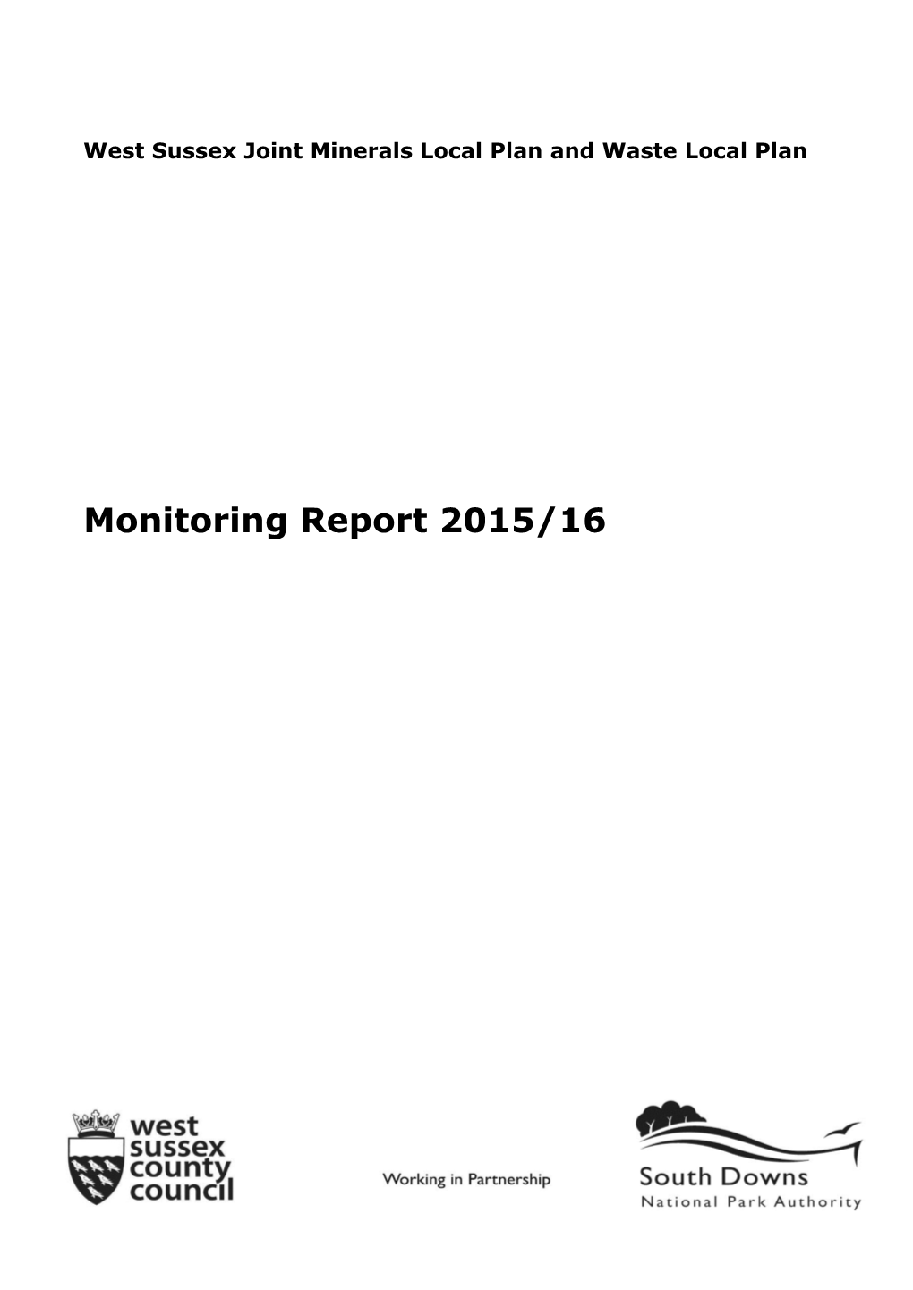 Monitoring Report 2015/16