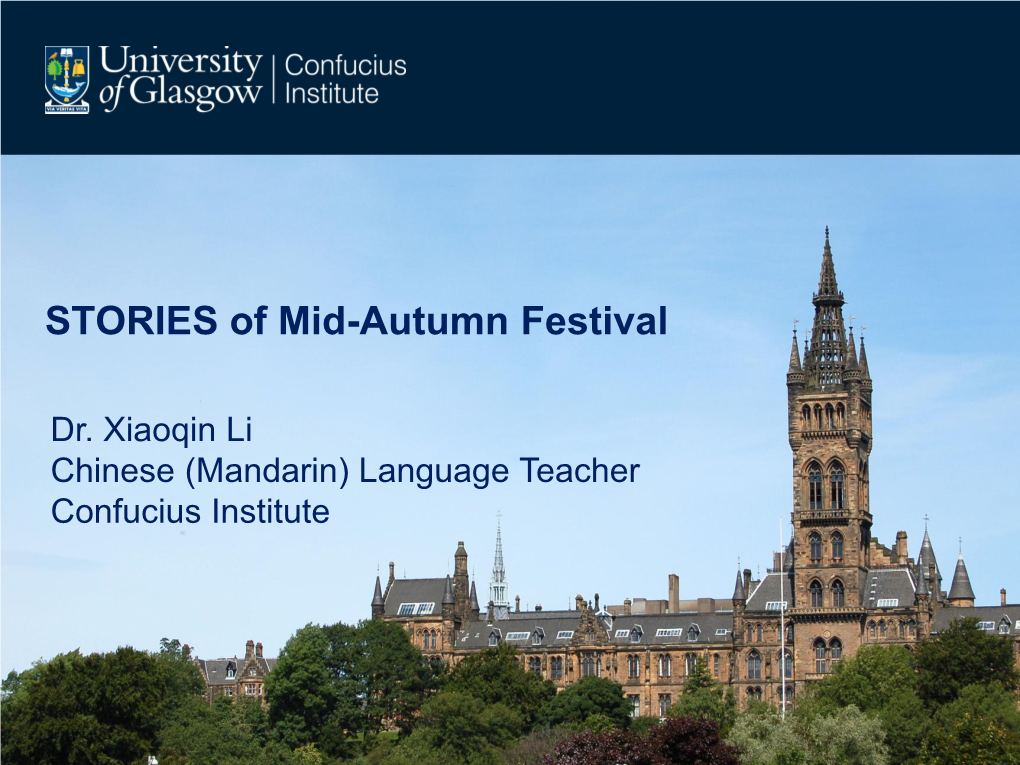 STORIES of Mid-Autumn Festival