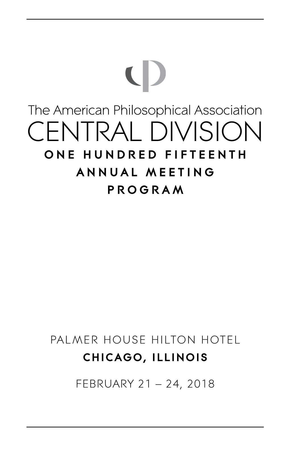 APA Central Division 2018 Meeting Program