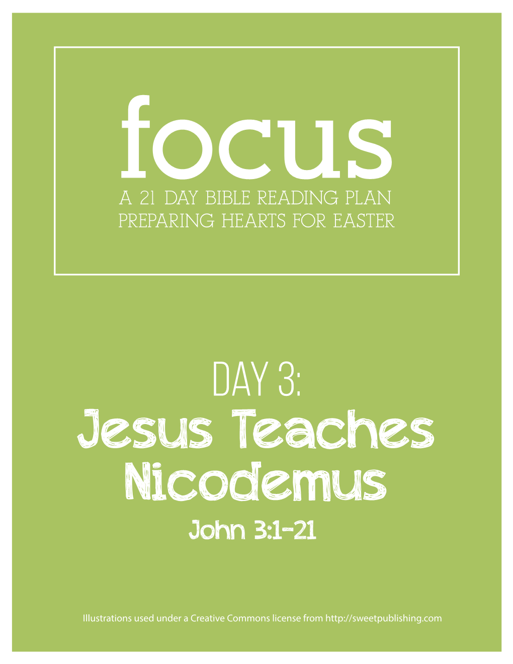 Jesus Teaches Nicodemus John 3:1-21