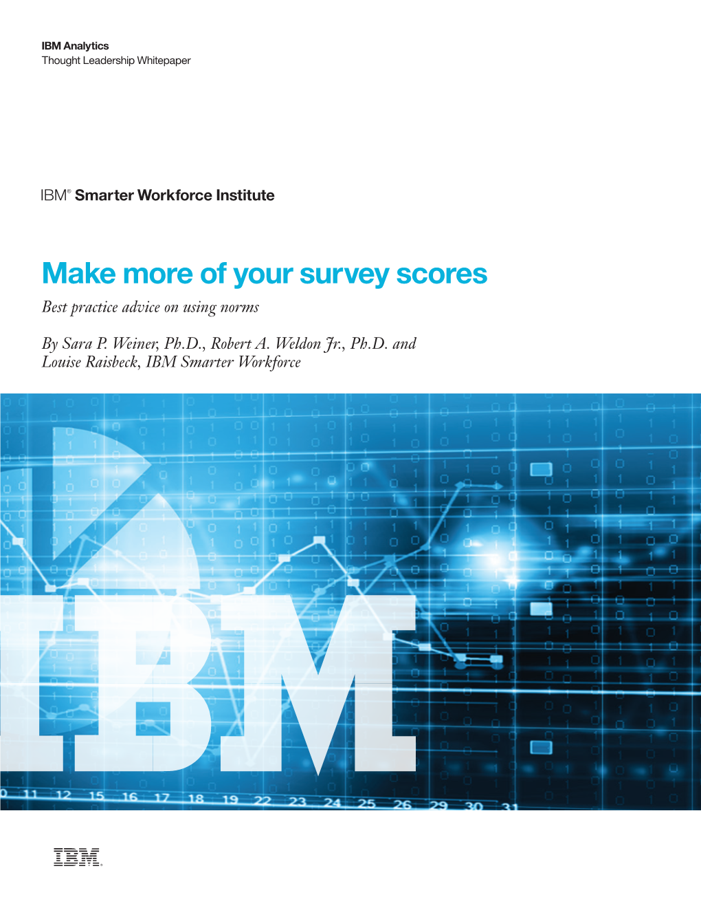 Make More of Your Survey Scores Best Practice Advice on Using Norms