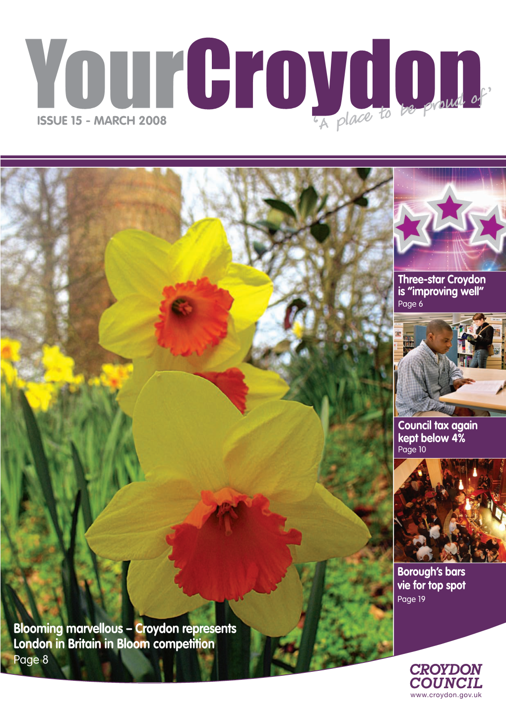 Blooming Marvellous – Croydon Represents London in Britain in Bloom Competition Page 8