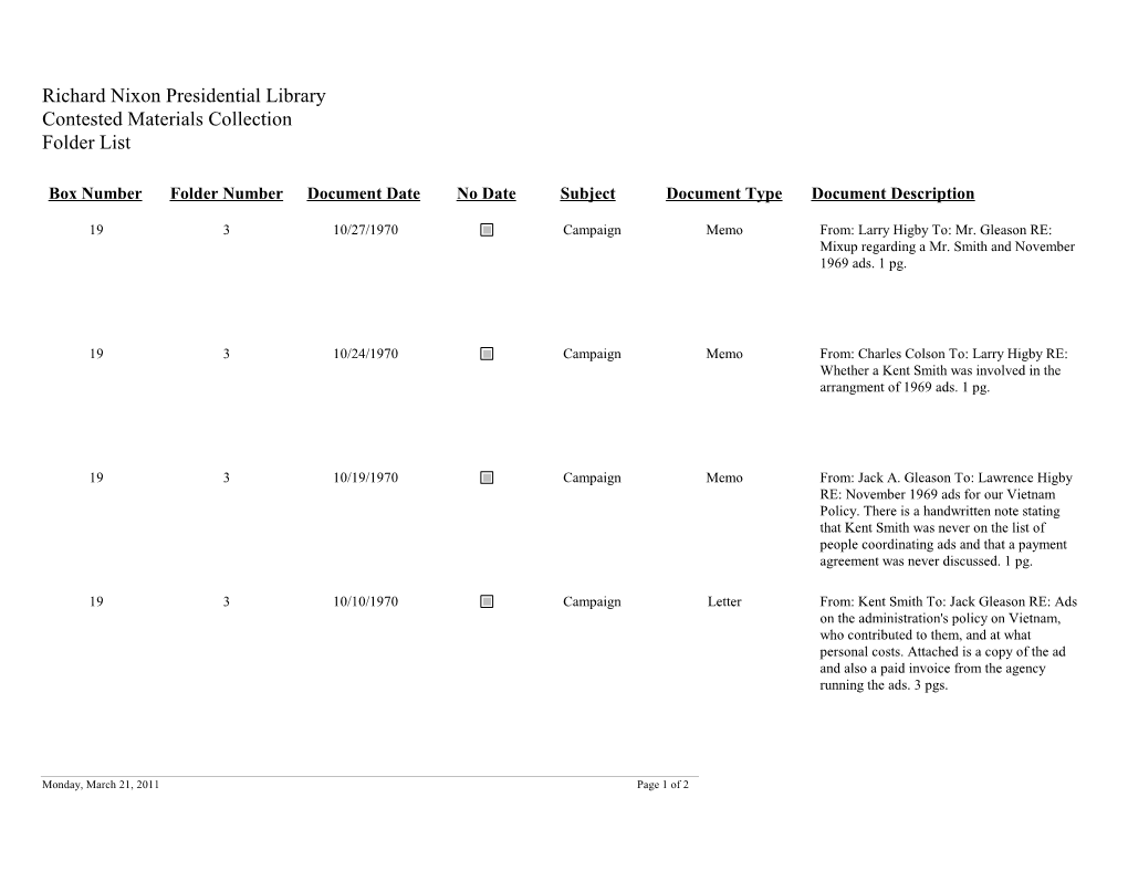 Folder: 19-03-HR Haldeman Political File