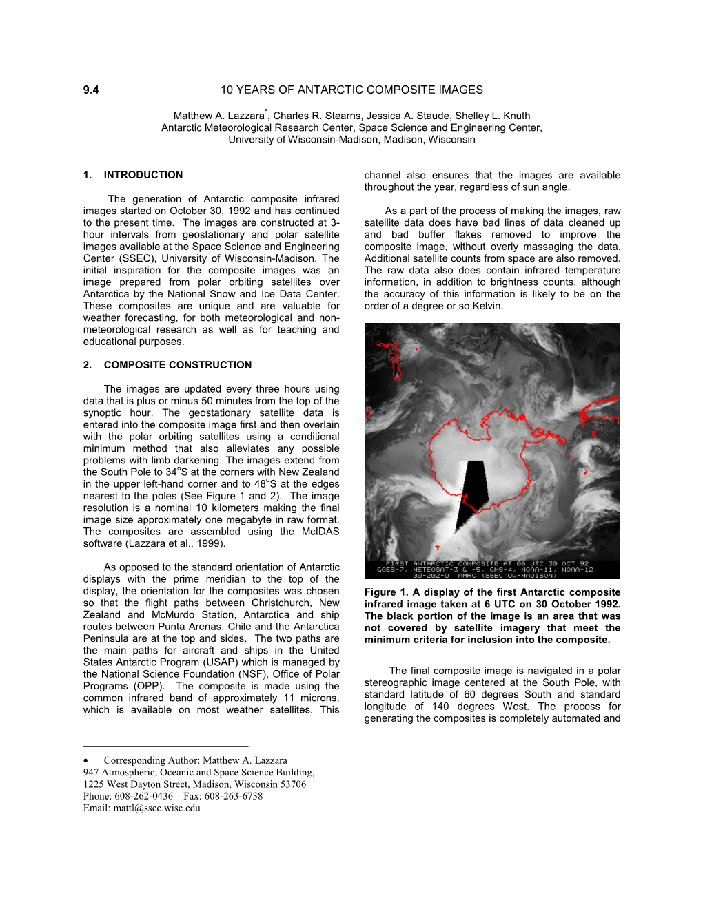 9.4 10 Years of Antarctic Composite Images