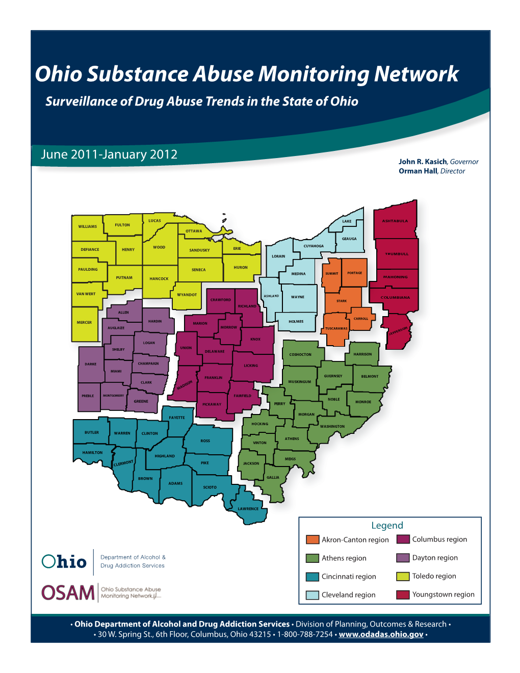 Surveillance of Drug Abuse Trends in the State of Ohio (OSAM)