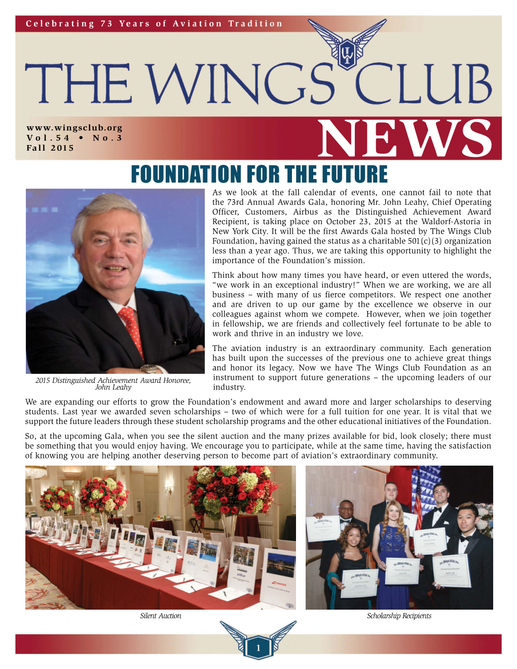 Wings Club Newsletter