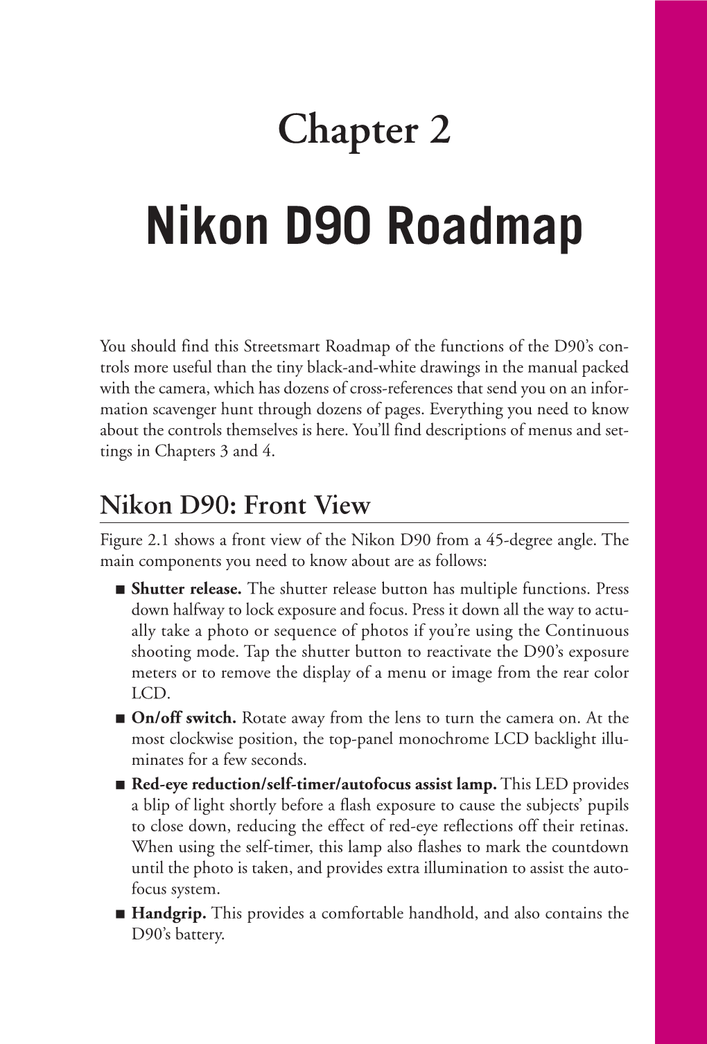 Nikon D90 Roadmap