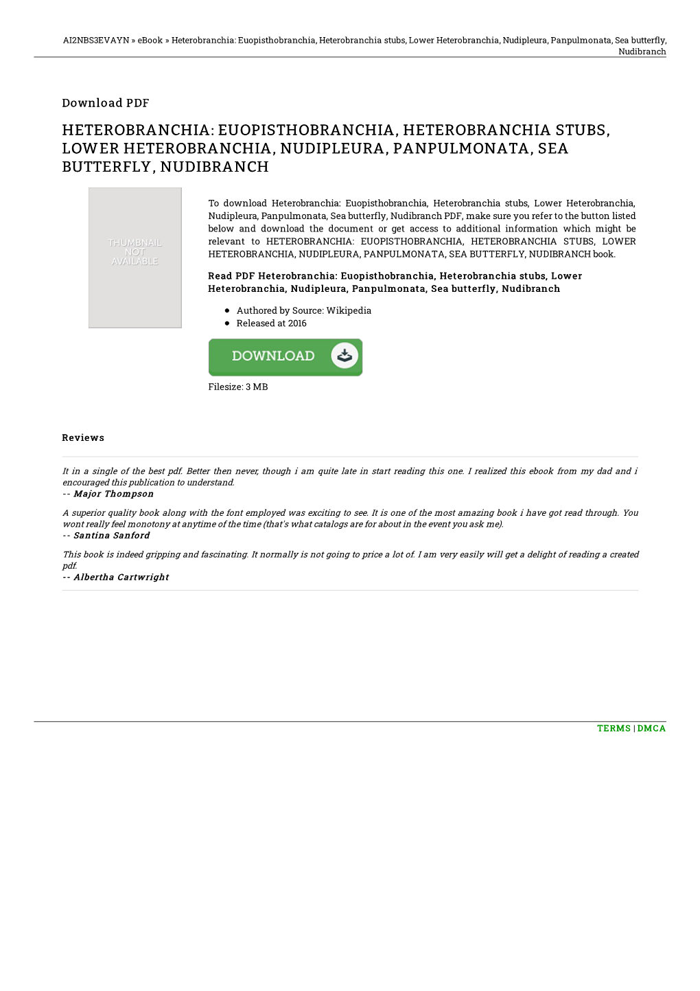 Download Ebook » Heterobranchia: Euopisthobranchia, Heterobranchia