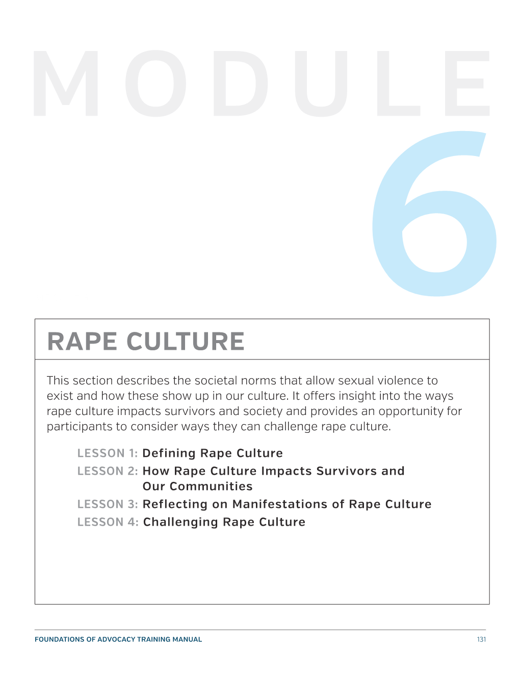 Rape Culture