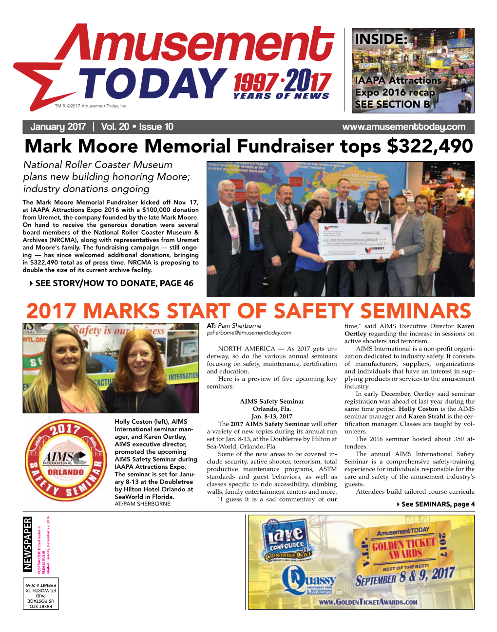 2017 Marks Start of Safety Seminars