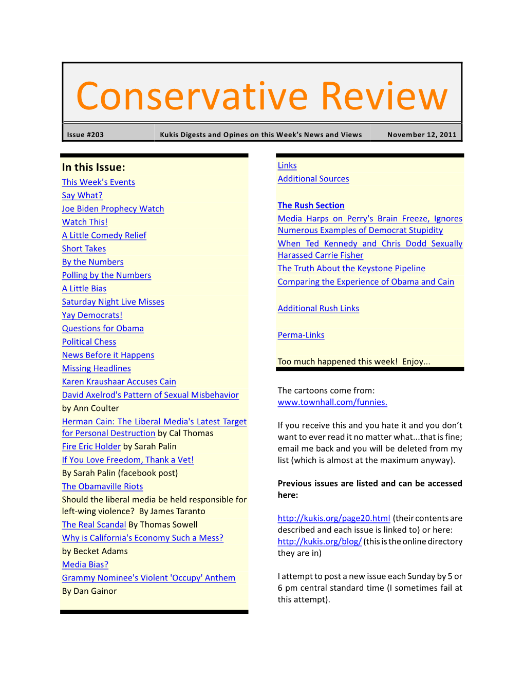 Conservative Review