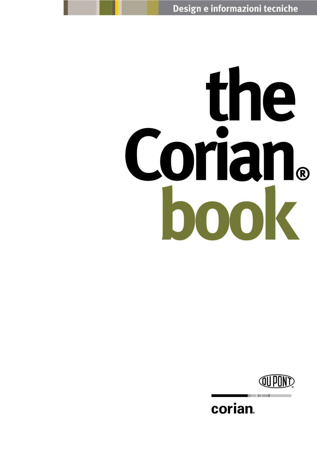 Design E Informazioni Tecniche the Corian ® Book Indice