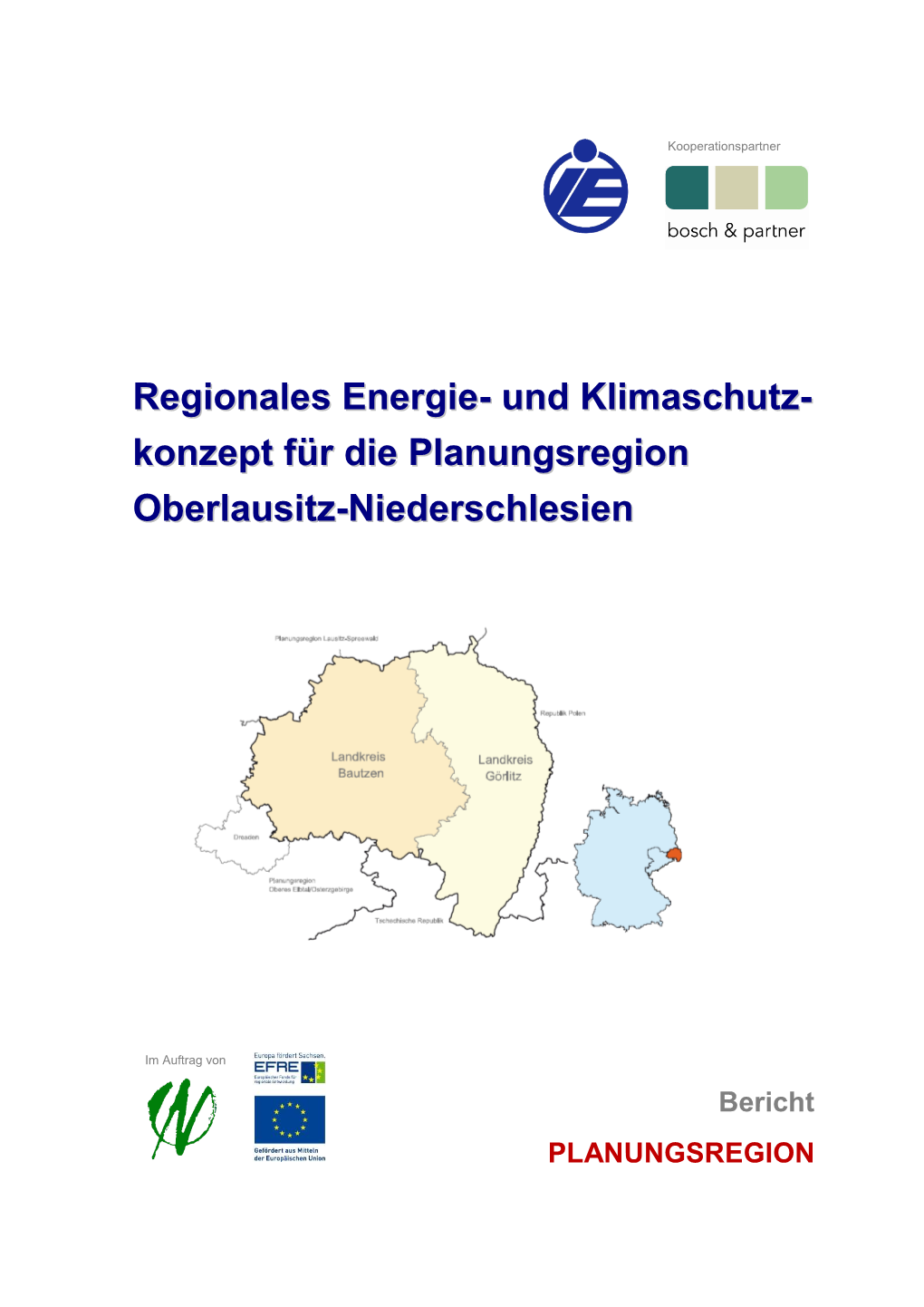 Konzept Für Die Planungsregion Oberlausitz-Niederschlesien