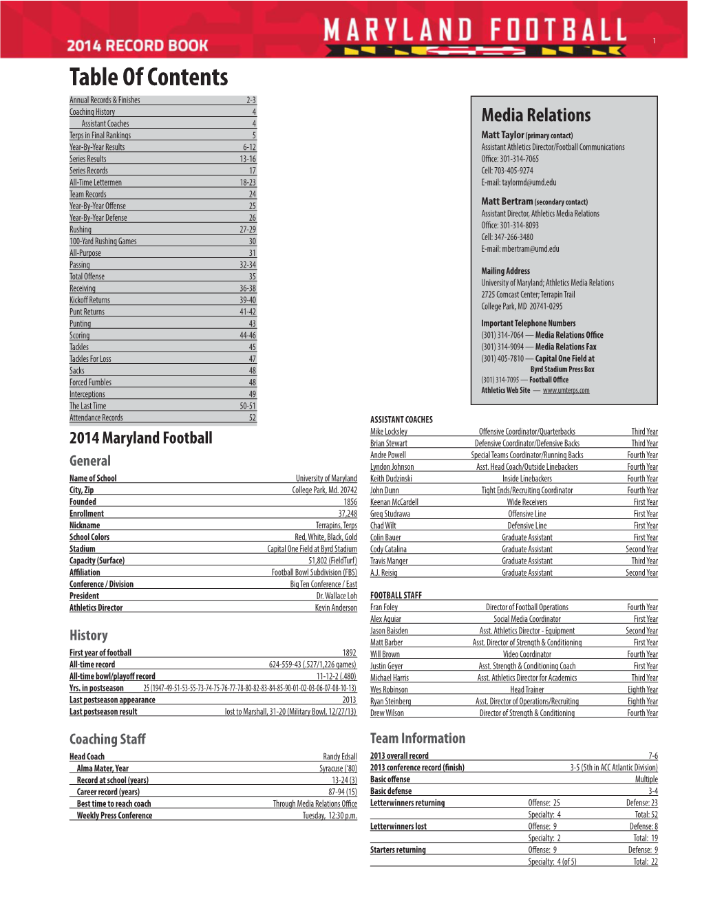 2014 Record Book.Indd