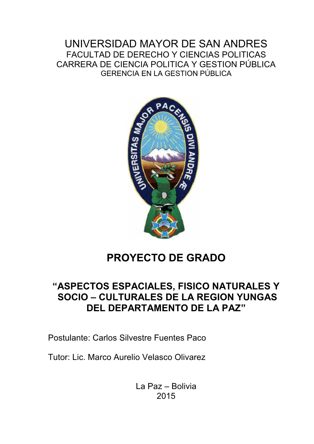 Proyecto De Grado