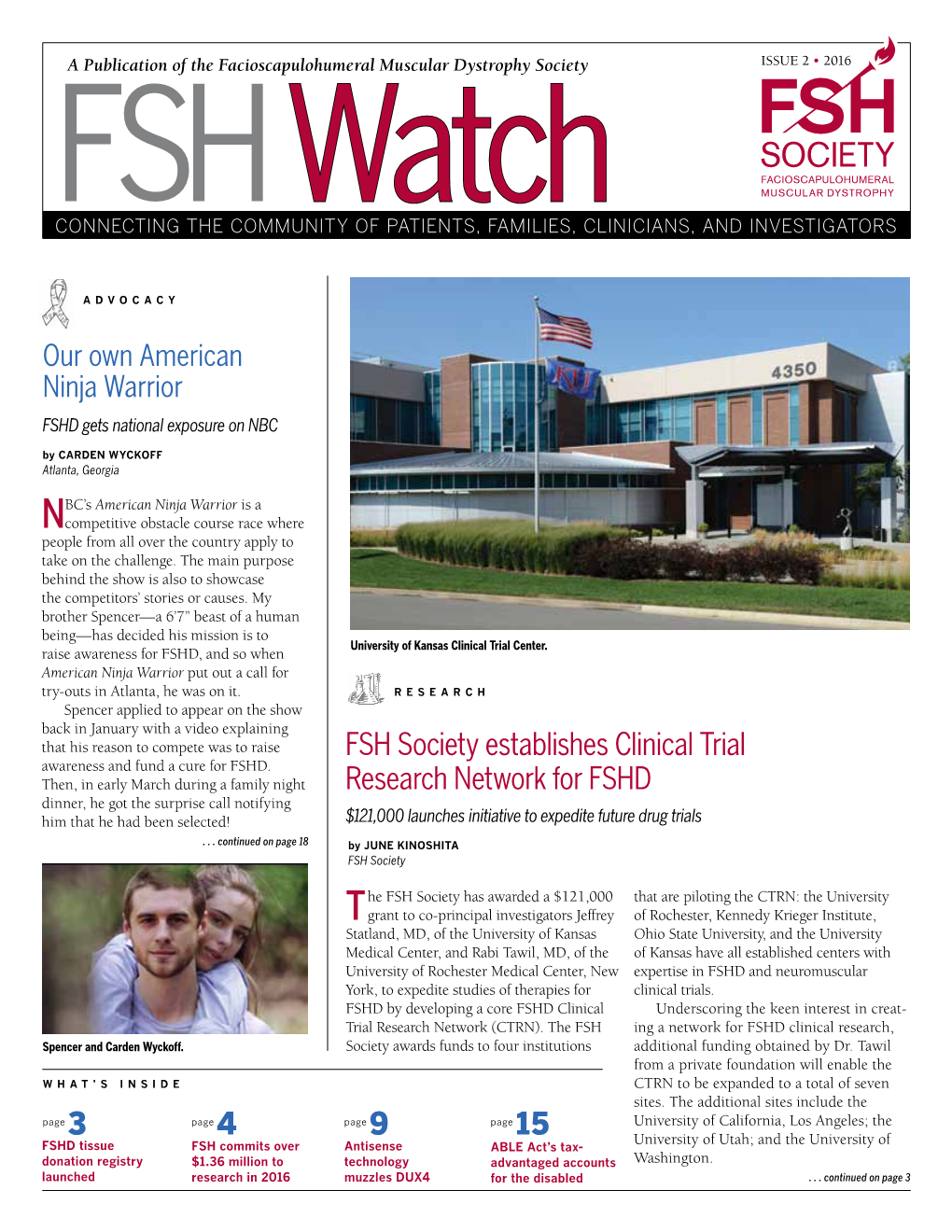 3 4 FSH Society Establishes Clinical Trial Research Network for FSHD