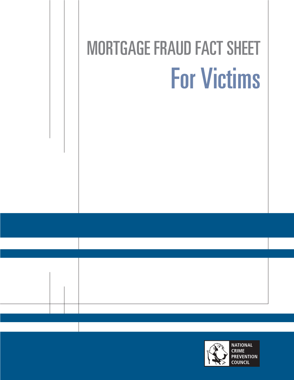 MORTGAGE FRAUD FACT SHEET for Victims