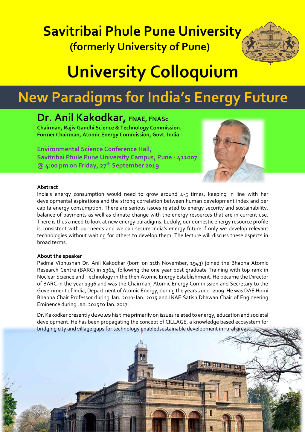 University Colloquium