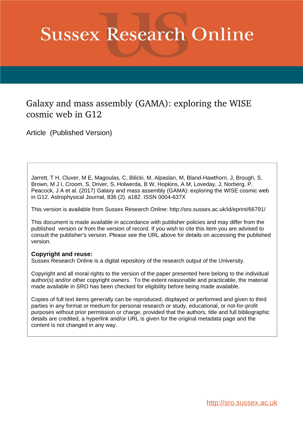 Galaxy and Mass Assembly (GAMA): Exploring the WISE Web in G12