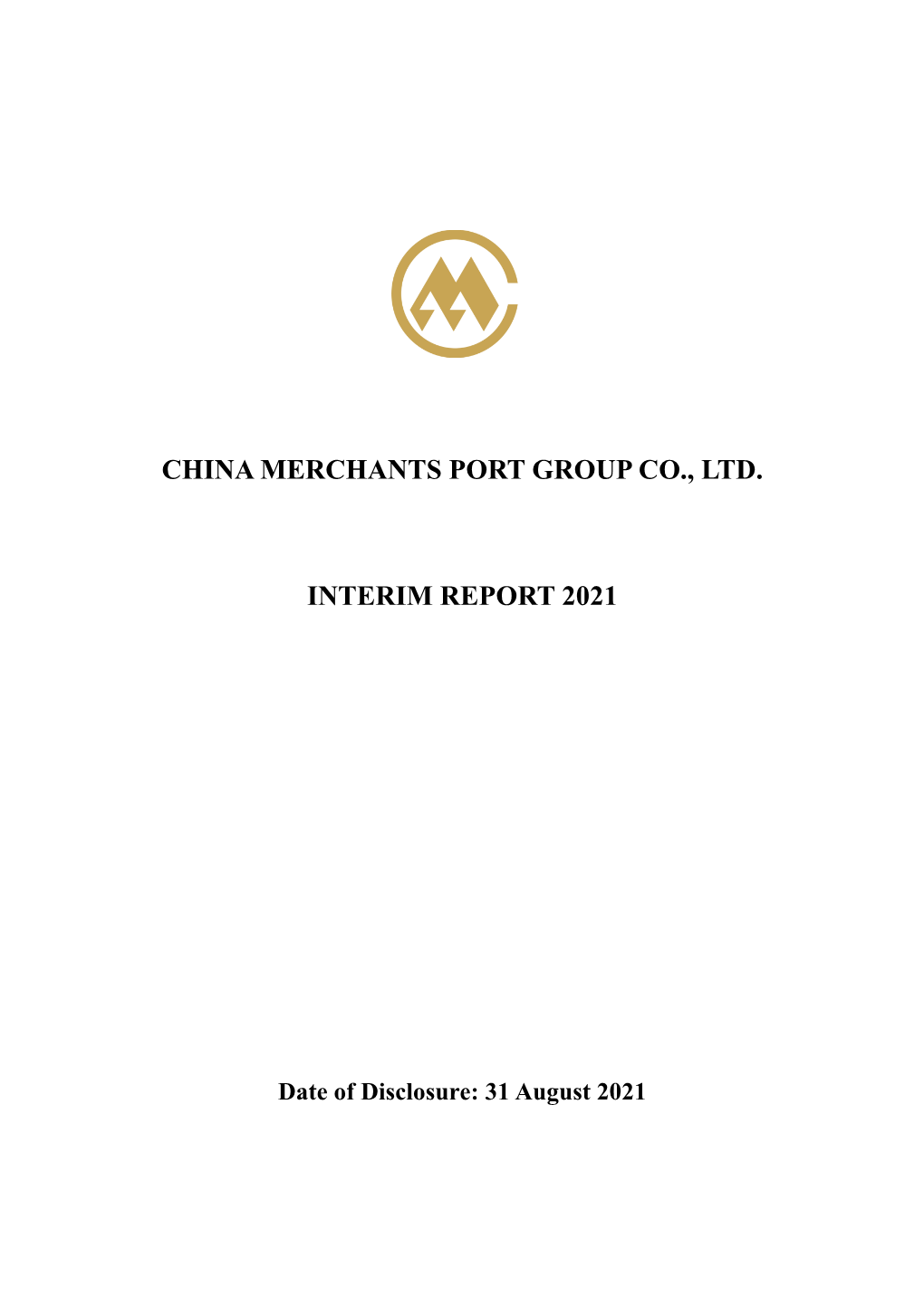 China Merchants Port Group Co., Ltd. Interim Report 2021