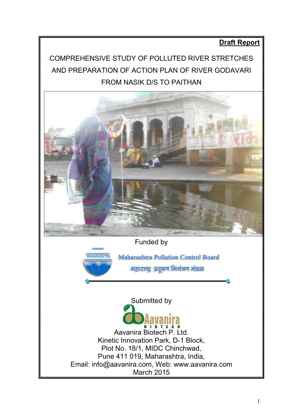 11.1.04. Comprehensive Study Report for Godavari